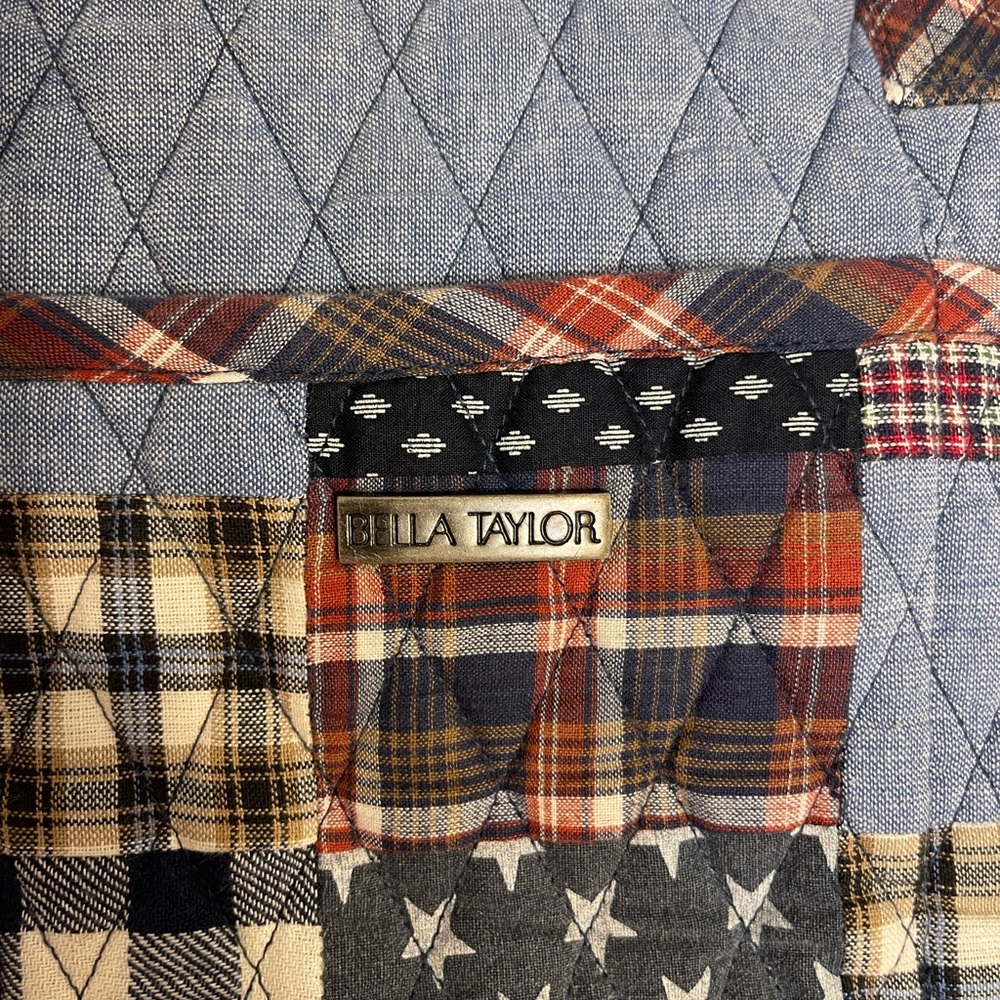 Bella Taylor Patchwork Quilted Purse - image 4